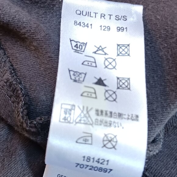 G-Star RAW 3301 Men’s T-Shirt XXL Dark Gray Charcoal Crew Neck Short Sleeve - Picture 9 of 13